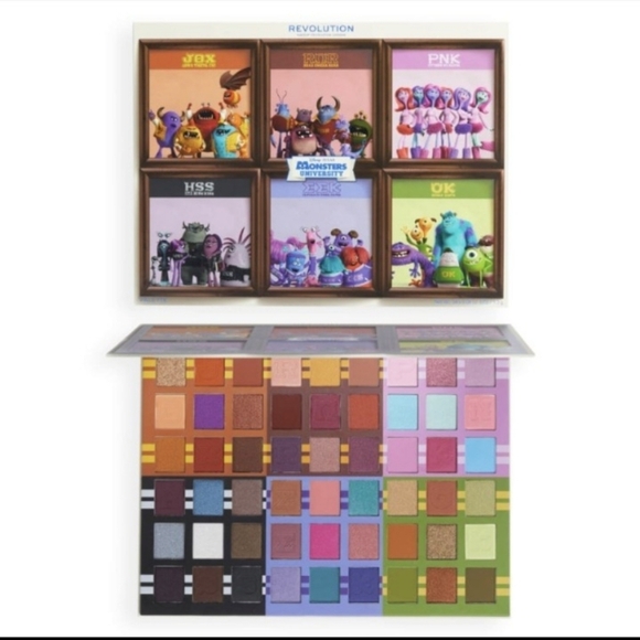 Disney Monsters University & Revolution Fraternity & Sorority Eyeshadow Palette - Picture 1 of 8